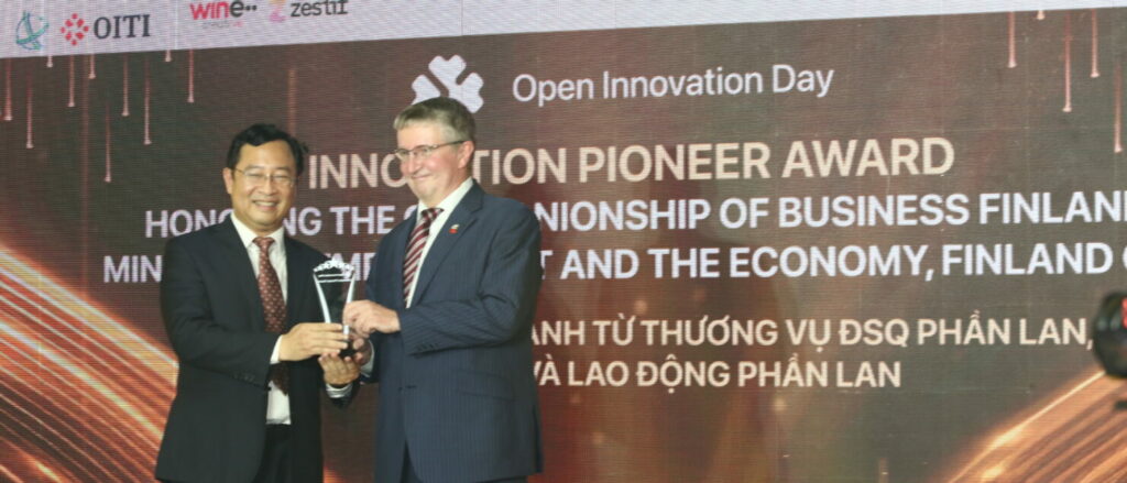 KÝ KẾT BIÊN BẢN GHI NHỚ GIỮA CỤC PTTTDN (NATEC) VÀ BUSINESS FINLAND TRONG KHUÔN KHỔ TECHFEST – WHISE 2023