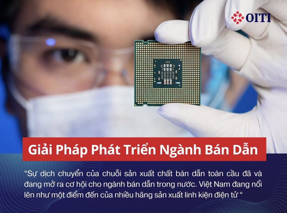 GIẢI PHÁP PHÁT TRIỂN NGÀNH BÁN DẪN